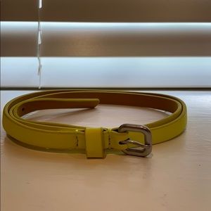 Neon yellow belt